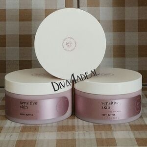 3x Bath & Body Works SENSITIVE SKIN COLLOIDAL OATMEAL Body Butters